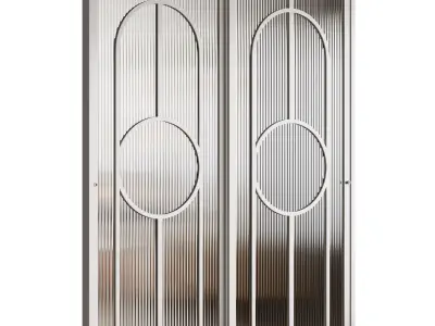 Partition Door 55 3D model