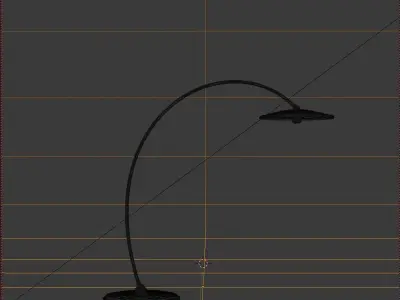 Living room lamp 3D model