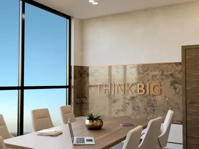 Meeting Room 3D model 3