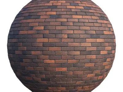 Facing brick 3D model