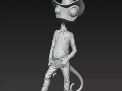 Rango 3D print model