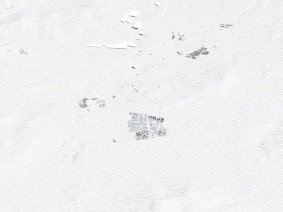 Shuangyashan China City Landscape 3D Model 3D model