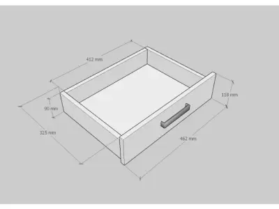 Smart Cabinet  Low-poly 3D model