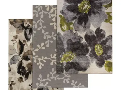 Rug Set 733 3D model