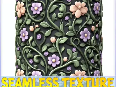 Stylized Ornaments Seamless Texture Texture