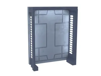 Set 2a - Death Star Extention Bridge 1-6 Scale Hottoys 3D Model Pack