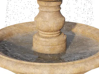 San Pietro Fountain 3D model