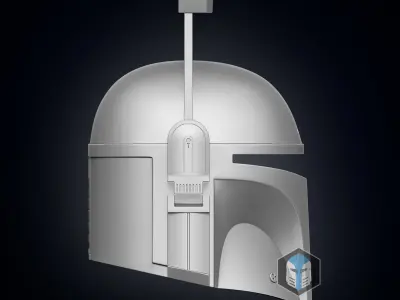 Boba Fett Helmet 3D print model