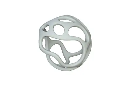 SciFi Cube Object No 33236 Low Poly Shape Texture