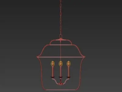 4 Light Cage 3D model