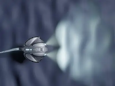 Sci-fi horseshoe crab scene 3D model