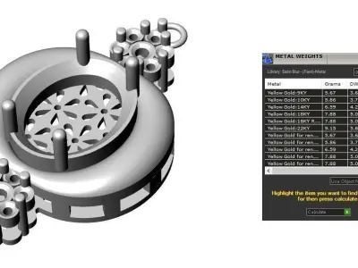 Half set 0031 3D print model