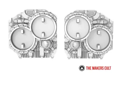 4 arms Dominus Knight conversion part 3D print model