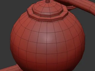 Contemporary 7 3D model