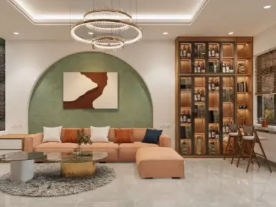 House exterior and interior model 3D model