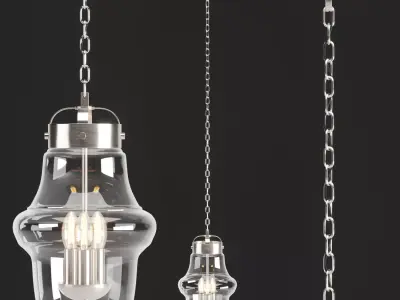 Pendant lamp Vele Luce Satellitare VL5045P31 3D model