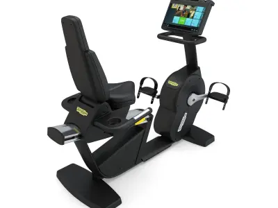 Technogym - Exercise Excite Recline Medical 3D model