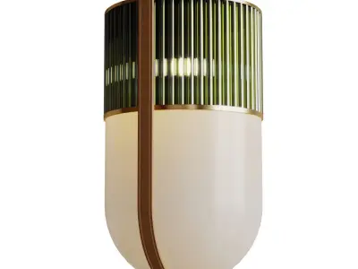 Dario Linear pendant light 3D model