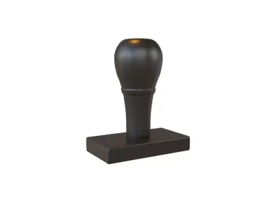 Rubber Stamp v1 001 Low-poly 3D model