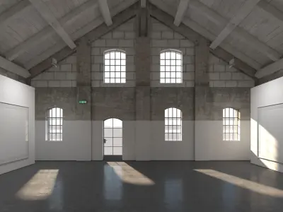 Art Gallery 007 3D model