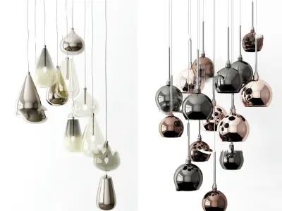 3D chandelier 3D model 03 3D model