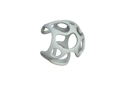 SciFi Cube Object No 29339 Low Poly Shape Texture