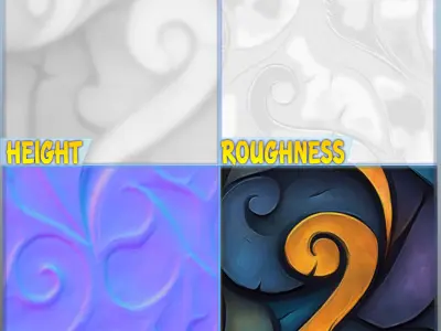 Stained Glass Seamless Texture Texture purchase