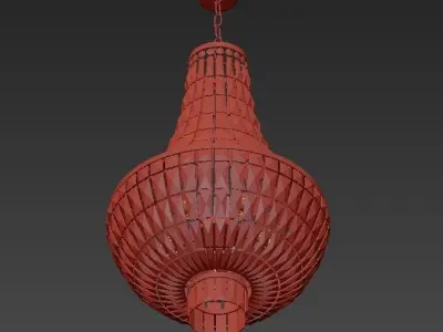 Finland Crystal Chandelier 3D model