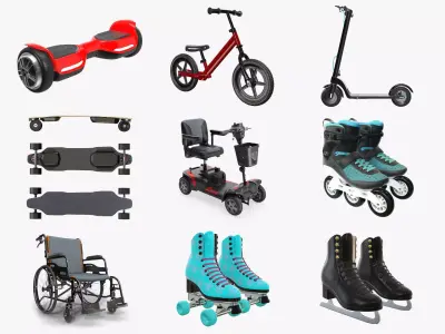 active leisure gears 3D Model Pack