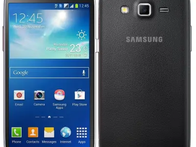 Samsung Galaxy grand 2 Black 3D model