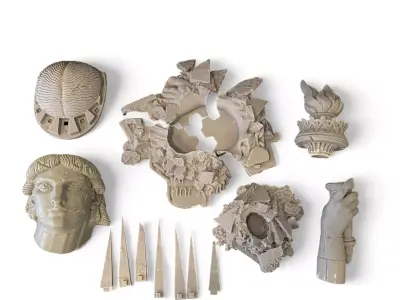 Ruins of Liberty 3D print model