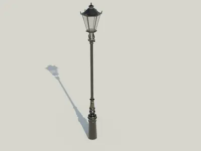 London street light 3D model