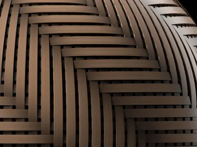 Wicker materials 25- PBR 4k Seamless Texture