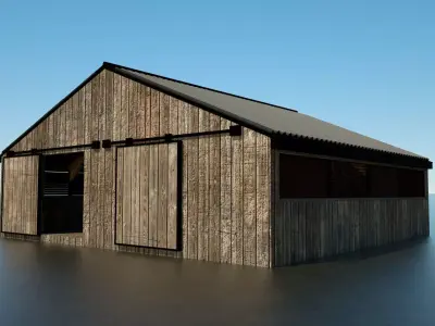 Edwardian Timber Store Free low-poly 3D model