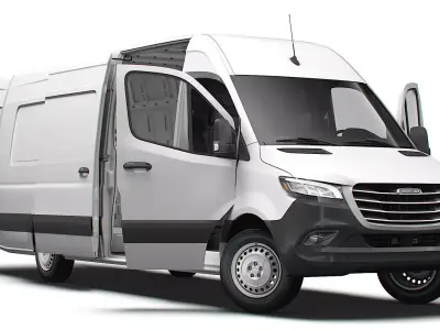 Freightliner Sprinter L4H2 RWD HQ Interior 2024 3D model