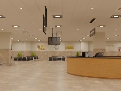 OUTPATIENT DEPARTMENT 3D MODEL  3D model