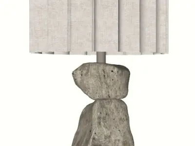 Serene Lighting Trio 3D model