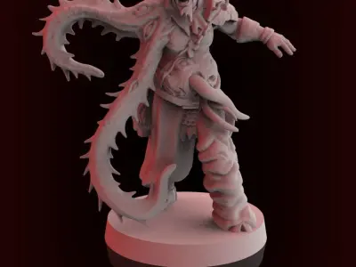 Accursed Mutant Of Space pack x2 miniatures 3D print model
