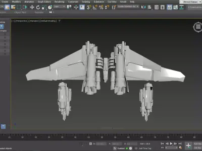 Transformers DOTM Jetwings High Quality 3Ds Model 3D model