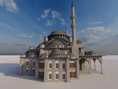 MOSQUE-Mosque 3D model