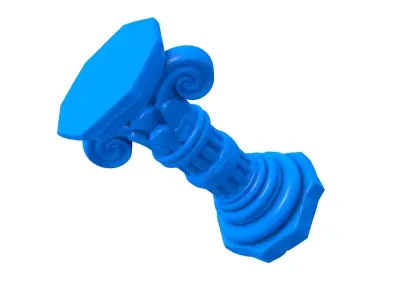temple column - temple -  column stl - column  3D print model