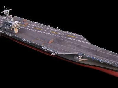  CVN 77 Aircraft Carrier 