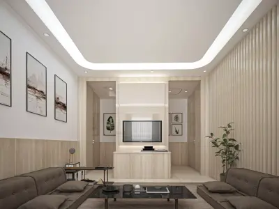 Men council design 3D model