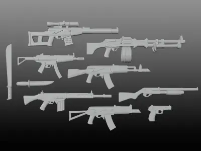 Zone Veterans 3D print model