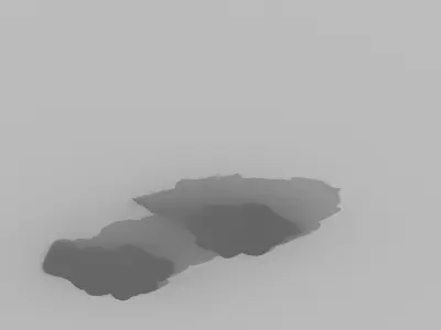 Stone - cave 1116 3D model