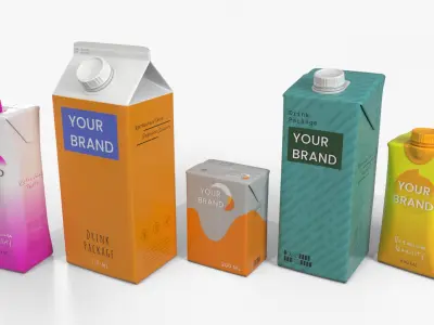  Beverage Carton Mixed 10-Pack - Customizable Bundle 
