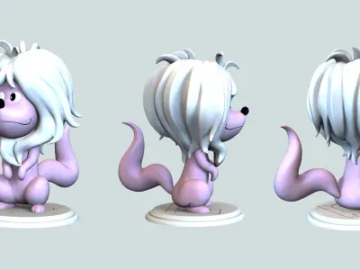 EEK LIMAYE from Captain Future Grag s pet 3D model