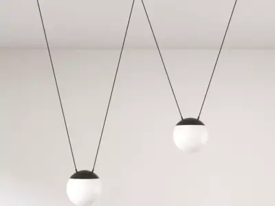 Modern Pendant Lamp - Mine Space 3D model