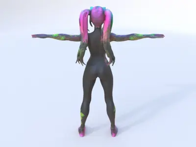 Sci-Fi Rebel 3D model