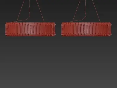 MATHENY CHANDELIER by DELIGHTFULL Copper 3D model